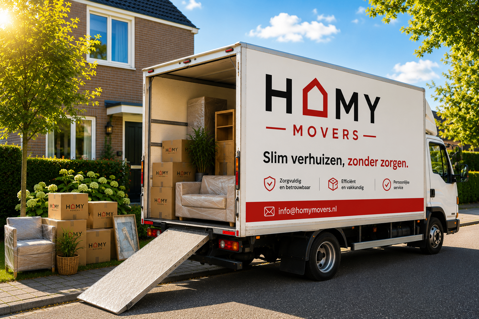 HomyMovers professioneel verhuisbedrijf
